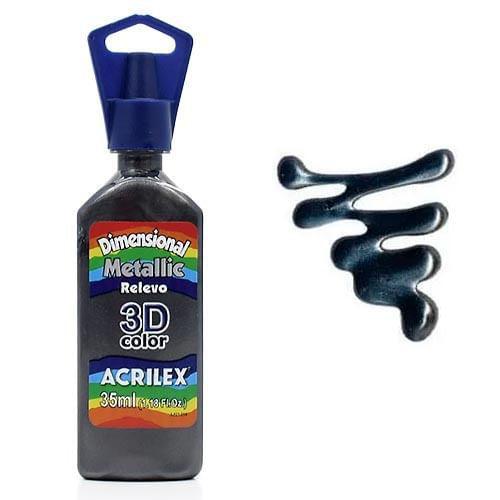 Imagem de Tinta Dimensional Metallic Relevo Acrilex 35ml