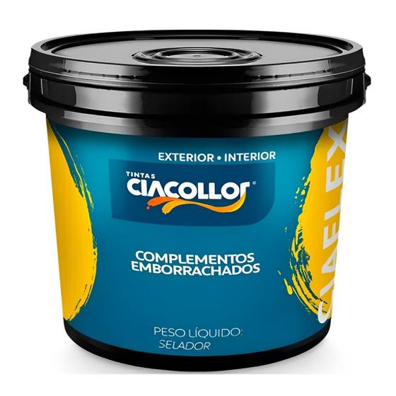 Imagem de Tinta Emborrachada Branco Neve 23kg Ciaflex Branco