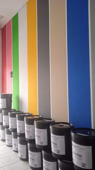 Tinta Emborrachada Uso Externo E Interno 18 Litros 24 Kg Menor preço em Tinta Emborrachada Uso Externo E Interno 18 Litros 24 Kg