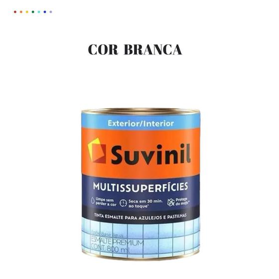 Tinta Epóxi Base Água Suvinil Multissuperfícies Azulejos e Banheiros Antimofo Lavável 800ml Menor preço em Tinta Epóxi Base Água Suvinil Multissuperfícies Azulejos e Banheiros Antimofo Lavável 800ml