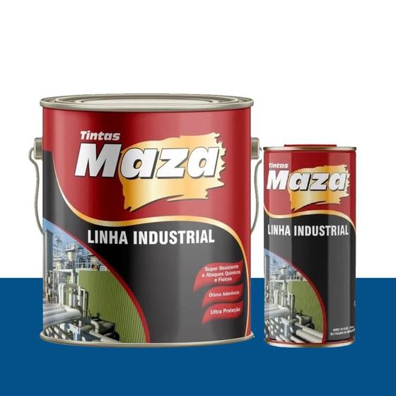 Tinta Epoxi Bi-Componente Azul Kit Maza 3,6 L Menor preço em Tinta Epoxi Bi-Componente Azul Kit Maza 3,6 L