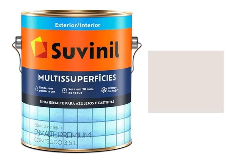 Tinta Epóxi Gelo Suvinil Base Água Acetinado 3,6Lt - Tinta para Parede ...