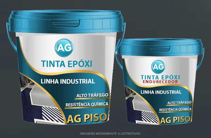 Imagem de Tinta Epoxi Industrial Cinza Antracite AG - RAL7016