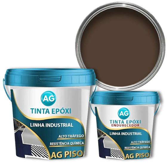 Imagem de Tinta Epoxi Industrial Marrom Terra AG - RAL8028