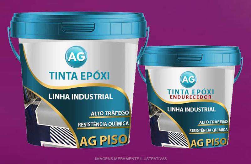 Imagem de Tinta Epoxi Industrial Roxo Trafego AG - RAL4006