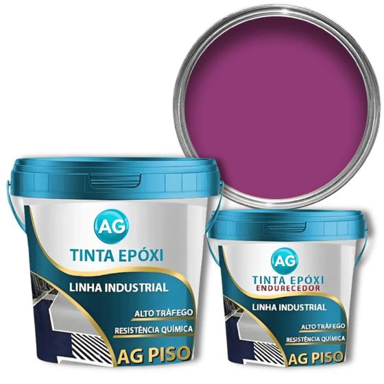 Imagem de Tinta Epoxi Industrial Roxo Trafego AG - RAL4006