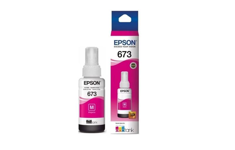 Imagem de Tinta Epson Magenta 70ML L800 Original T673M