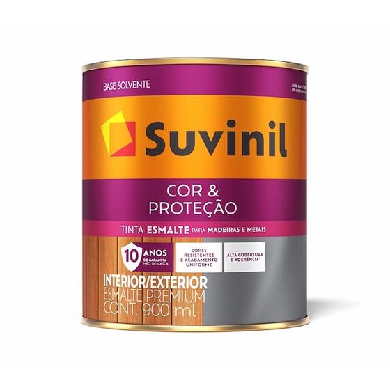 Imagem de Tinta Esmalte a Base de Água Branco Fosco 900ml - Suvinil