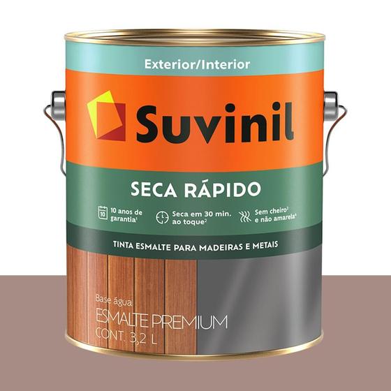 Tinta Esmalte Acet. Base Água Suvinil Grão de Café 3,2 L Menor preço em Tinta Esmalte Acet. Base Água Suvinil Grão de Café 3,2 L