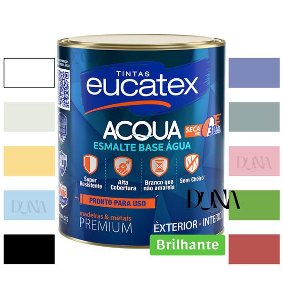 Imagem de Tinta Esmalte Brilhante Metal, Madeira, PVC Eucatex 800ml