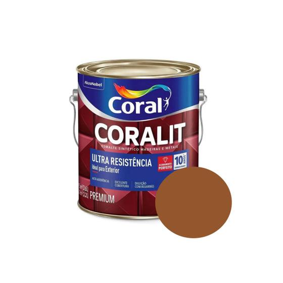 Imagem de Tinta Esmalte Coralit Ultra Resistência Brilhante 3,6l