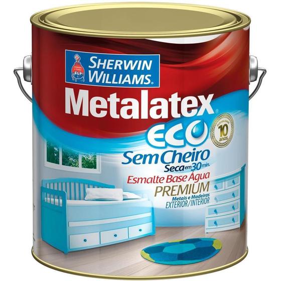 Imagem de Tinta Esmalte Eco Alto Brilho Branco 900ml - Sherwin Williams