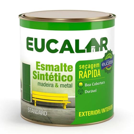 Imagem de Tinta Esmalte Eucalar Brilhante 900ml Marrom