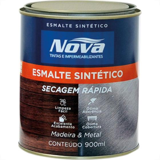 Imagem de Tinta Esmalte. Galao 3,6 Litros Sintetico Nova Cinza Escuro