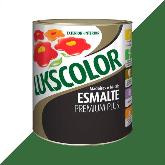 Imagem de Tinta esmalte lukscolor alto brilho 900ml verde nilo