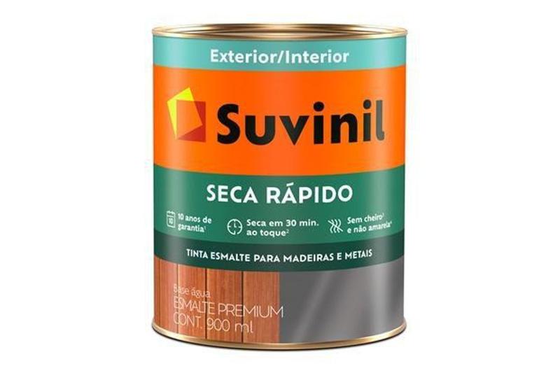 Imagem de Tinta Esmalte Premium Brilhante Seca Rápido Verde 900ml - Suvinil