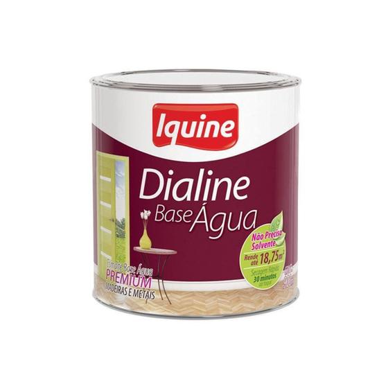 Tinta Esmalte Premium Dialine Seca Rápido Platina 3,6 Litros - Iquine Menor preço em Tinta Esmalte Premium Dialine Seca Rápido Platina 3,6 Litros - Iquine