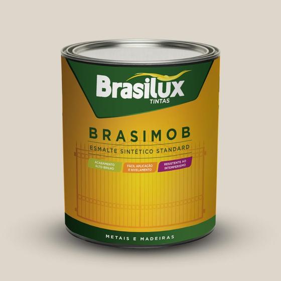 Imagem de Tinta Esmalte Sint. Brasimob 3,6l Metais Madeiras Escolha as Cores