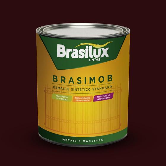 Imagem de Tinta Esmalte Sint. Brasimob 3,6l Metais Madeiras Escolha as Cores