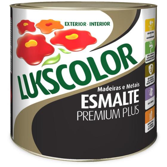 Imagem de Tinta Esmalte Sint Lukscolor Marrom 225ml