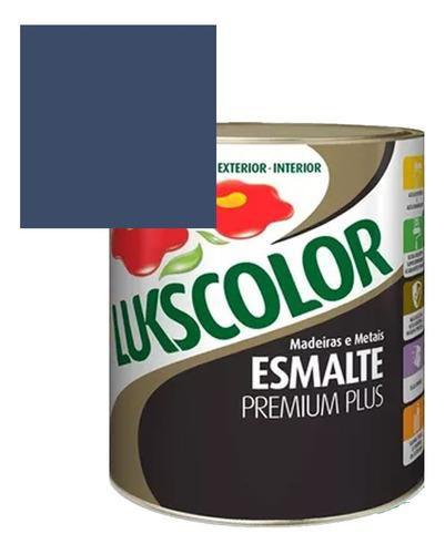 Imagem de Tinta esmalte sintético 3,6l lukscolor cores metal madeira