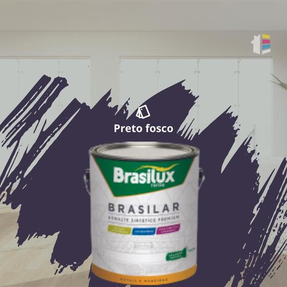 Imagem de Tinta Esmalte Sintético Secagem Rápida 900ml Cores Brasilux