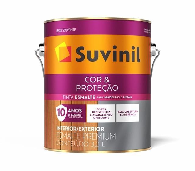 Tinta Esmalte Suvinil Cor e Proteção BR GL 3,6 - Esmalte Sintético ...