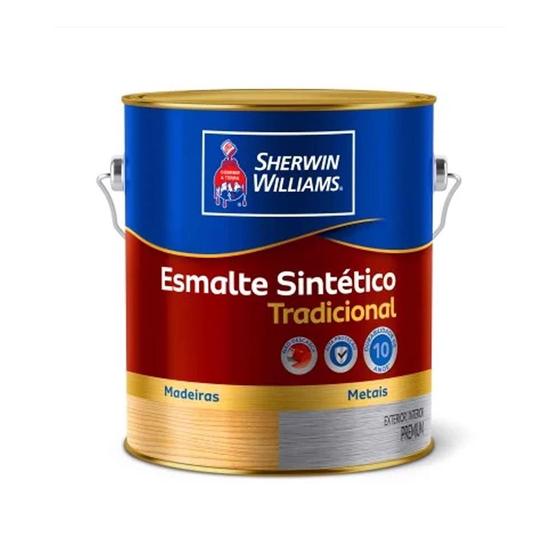 Imagem de Tinta Esmalte Tradicional Alto Brilho 3,6L Cor Azul Del Rey - Sherwin Williams