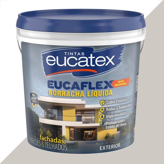 Imagem de Tinta eucatex eucaflex borracha liquida 4kg elephant