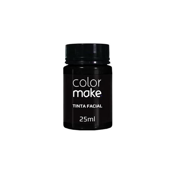 Imagem de Tinta Facial Líquida Color Make Várias Cores Pote Com 25ml