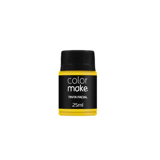 Imagem de Tinta Fácil Liquida 25ml Colorido Colormake Amarelo