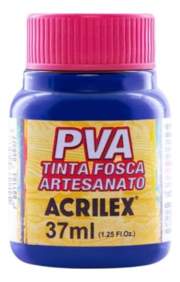 Imagem de Tinta Fosca PVA AZUL ULTRAMAR 543 - 37ml - Acrilex