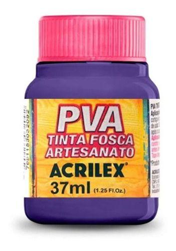 Imagem de Tinta Fosca PVA VIOLETA 516 - 37ml - Acrilex