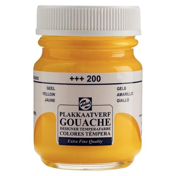 Imagem de Tinta Gouache Extra Fine 200 Yellow 50ml Talens 08242002