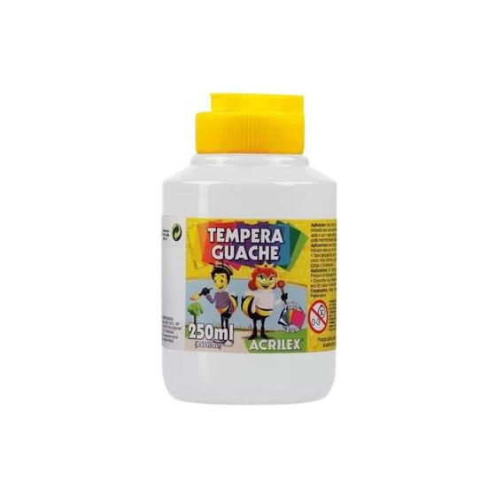 Imagem de Tinta Guache Acrilex Branco 250ml