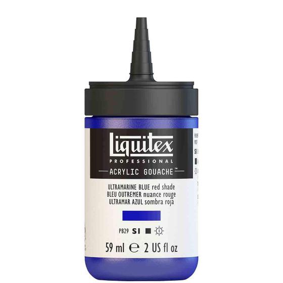 Imagem de Tinta Guache Acrílica Liquitex S1 382 Ultramarine Blue 59Ml