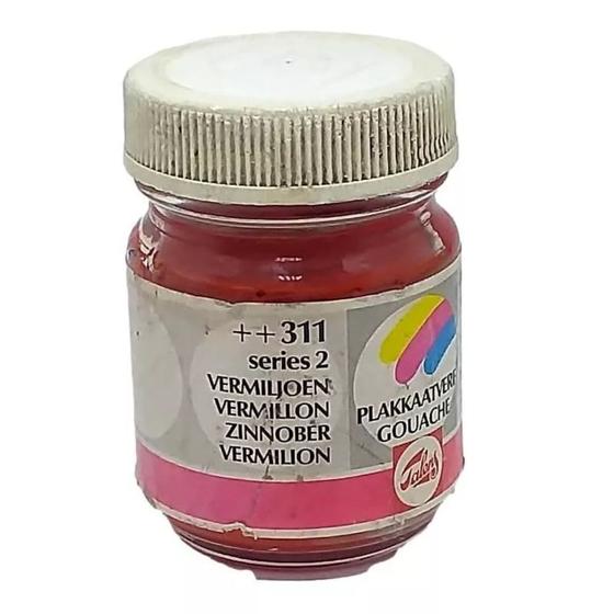 Imagem de Tinta Guache Talens Vermilion (ref 311) 50ml