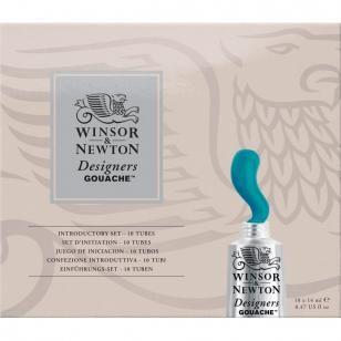 Imagem de Tinta Guache Winsor & Newton 10 Cores