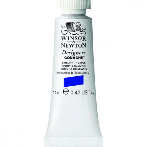 Imagem de Tinta Guache Winsor Newton 14ml S2 455 Brilliant Purple