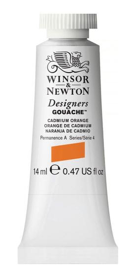 Imagem de Tinta Guache Winsor Newton 14ml S4 089 Cadmium Orange