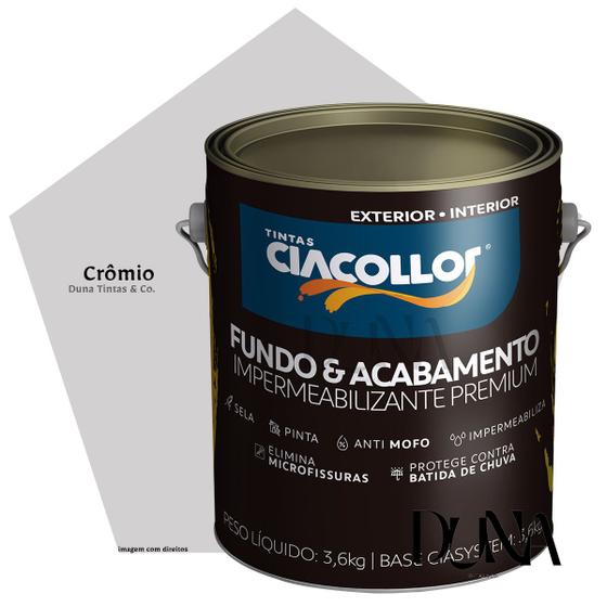 Imagem de Tinta Impermeabilizante Ciaflex 3,6kg Cromio