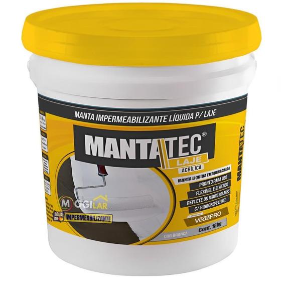 Imagem de Tinta Impermeável 18Kg Laje Emborrachada Flexível Mantatec