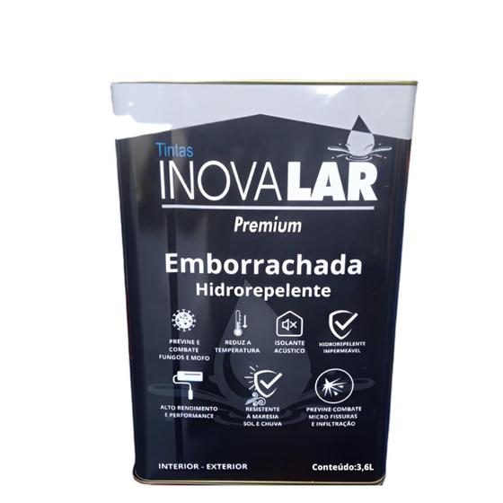 Tinta inovalar borracha líquida solução total cobre Microfisuras Premium 18 litros cinza Menor preço em Tinta inovalar borracha líquida solução total cobre Microfisuras Premium 18 litros cinza