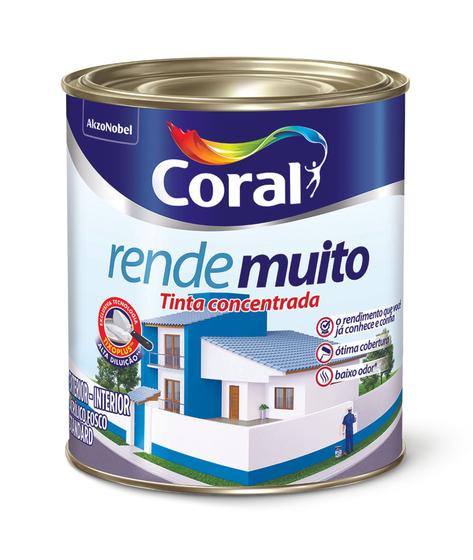 Tinta latex acrílica coral rende muito 900ml Menor preço em Tinta latex acrílica coral rende muito 900ml