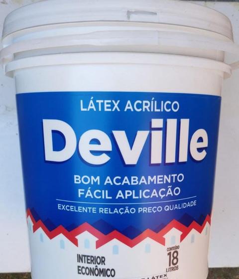 Imagem de Tinta Látex Acrílico DeVille 18 litros Interior