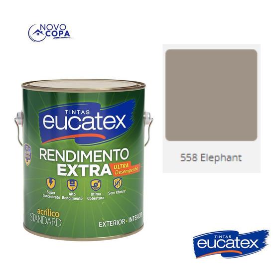 Imagem de Tinta Latex Eucatex Rendimento Extra Elephant 3,6L