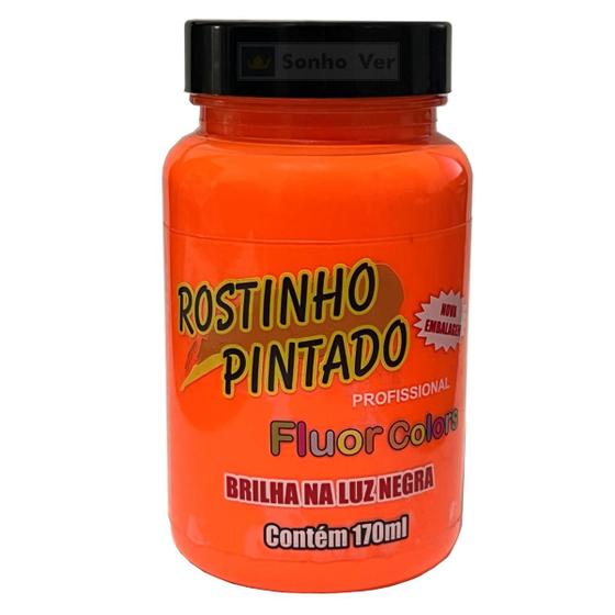 Imagem de Tinta Líquida Facial Rostinho Pintado 170ml GRANDE