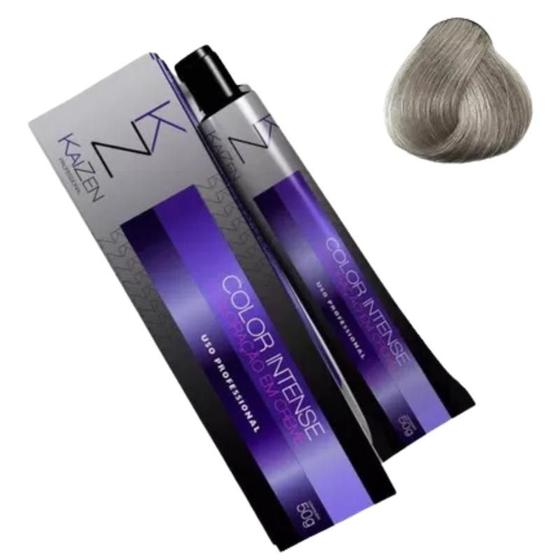 Imagem de Tinta Louro clarissimo Cinza intenso 9.11 Kaizen Coloração