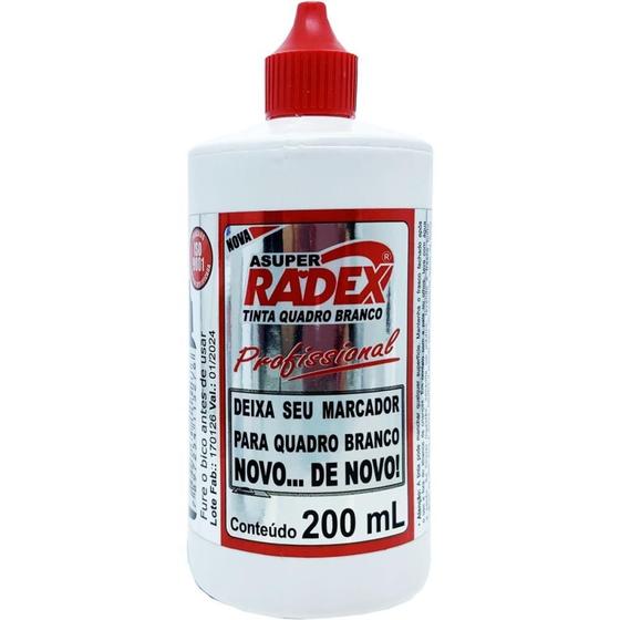 Imagem de Tinta Marcador Quadro Branco Reabastecedor 200ML Vermelho