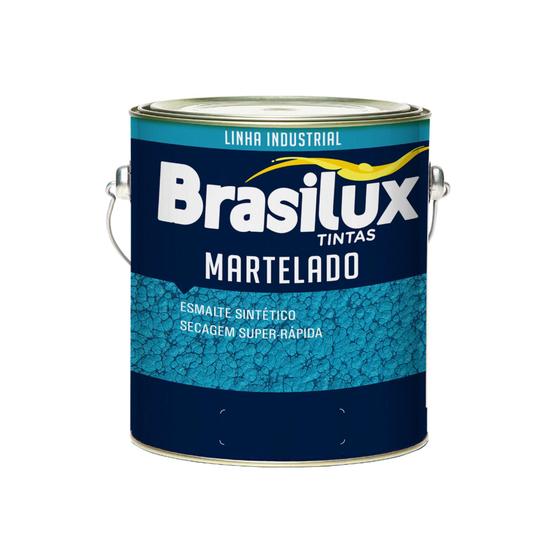 Imagem de Tinta Martelado Cinza Escuro 3,6l Textura Metalizada Brasilux